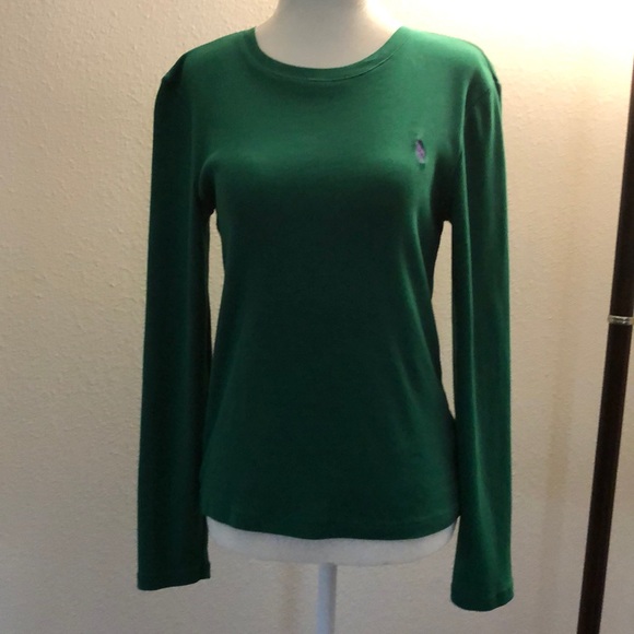 Green Ralph Lauren T-Shirt. Large - Picture 1 of 10